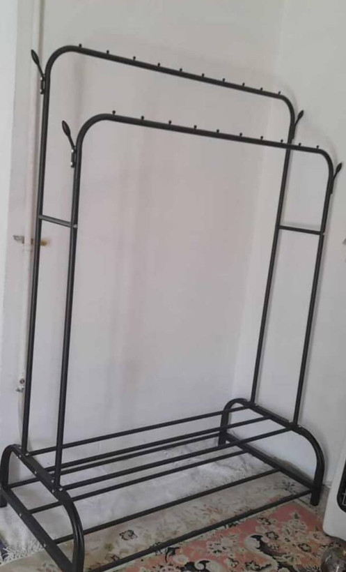 رگال دوبل 2طبقه چرخدار تحمل وزن48 کیلو