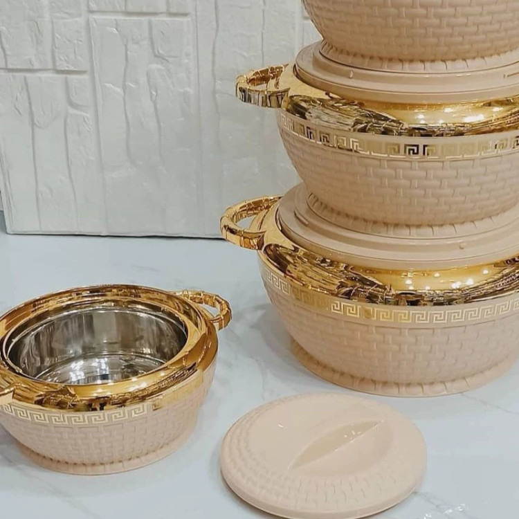 گرم نگهدارنده هندی طرح حصیری ۴ تکه