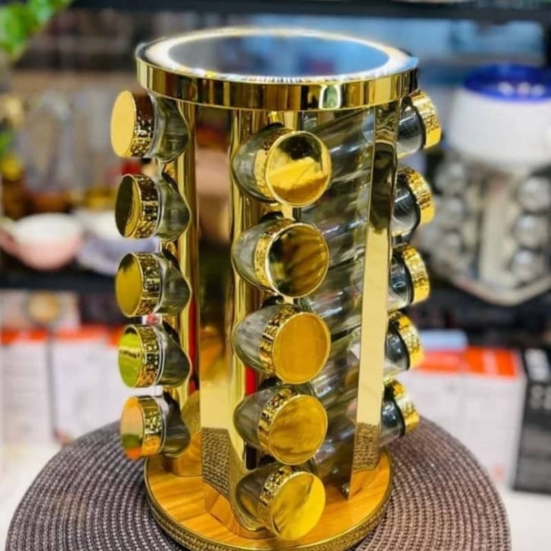 جاادویه طلایی  چرخشی LED دار ۲۰ تایی وارداتی